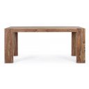 SUNDERLAND tömör rózsafa étkezőasztal - 175-265cm