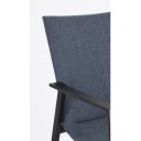 ODEON prémium kültéri szék - kék/antracit