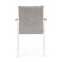 JALISCO prémium kültéri szék - szürke/fehér