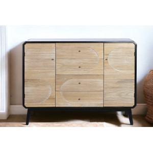 SONORRA modern tömörfa komód - 120cm ITEM