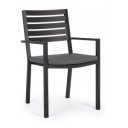 HELINA prémium kültéri szék - szürke/antracit