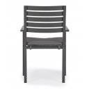 HELINA prémium kültéri szék - szürke/antracit