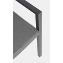 HELINA prémium kültéri szék - szürke/antracit