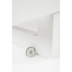 INFINITY prémium napozóágy - szürke/fehér