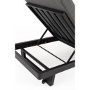 INFINITY prémium napozóágy - szürke/antracit