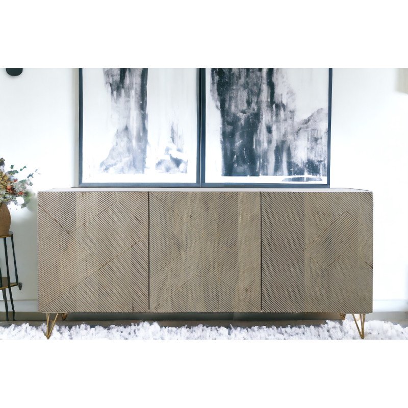 LAMOS design mangófa komód - 160cm