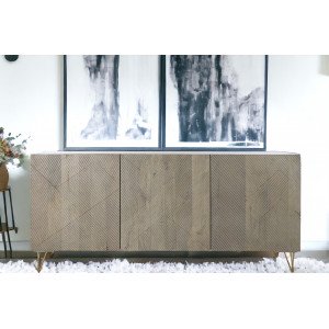 LAMOS design mangófa komód - 160cm ITEM