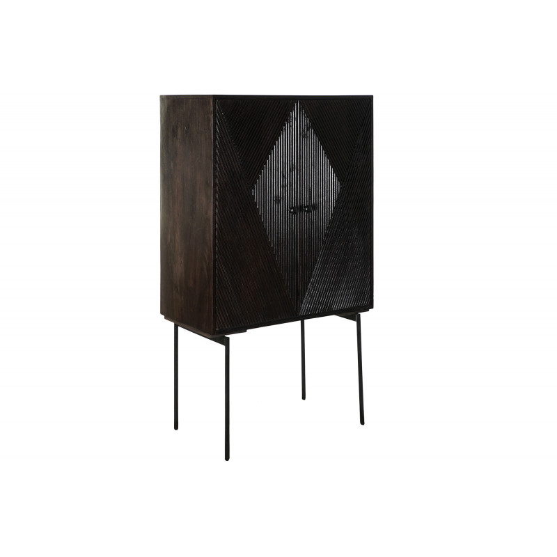 GAMNEA design mangófa szekrény - 84cm