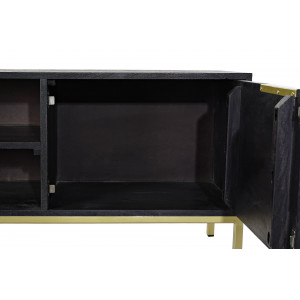 HELMAN design mangófa TV-szekrény - 147cm