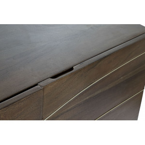 ERLIN modern akác komód - 145cm