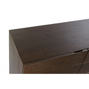 ERLIN modern akác komód - 145cm