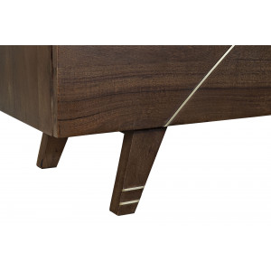 ERLIN modern akác komód - 145cm