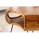 CAMBER tömör rózsafa dohányzóasztal - 100cm