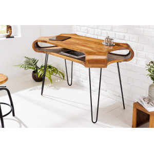 CAMBER tömör rózsafa íróasztal - 120cm INVICTA