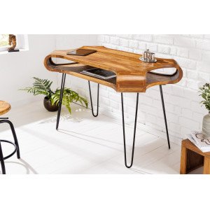 CAMBER tömör rózsafa íróasztal - 120cm INVICTA