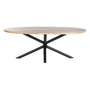 LOPE modern mangófa étkezőasztal - 200cm