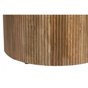 WINSTON modern  mangófa étkezőasztal - 120cm