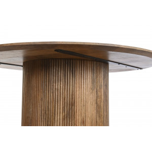 WINSTON modern  mangófa étkezőasztal - 120cm
