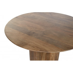 WINSTON modern  mangófa étkezőasztal - 120cm