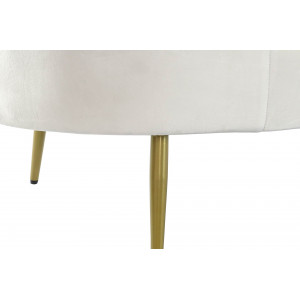 NUGOLA modern bársony kanapé - 155cm