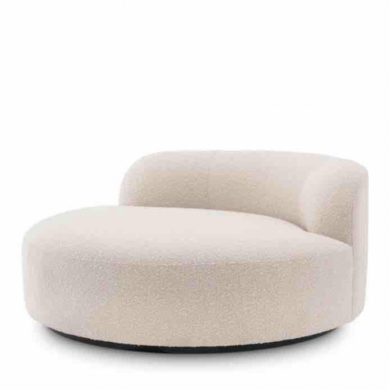 NEBBIA modern kerek kanapé - 150cm