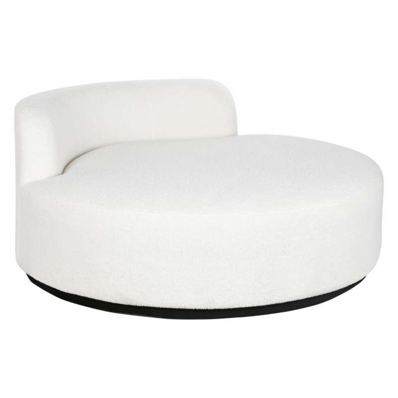 NEBBIA modern kerek kanapé - 150cm