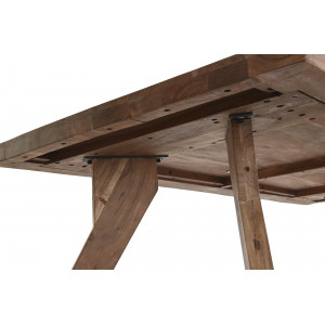 PHILA modern akácfa étkezőasztal - 200cm
