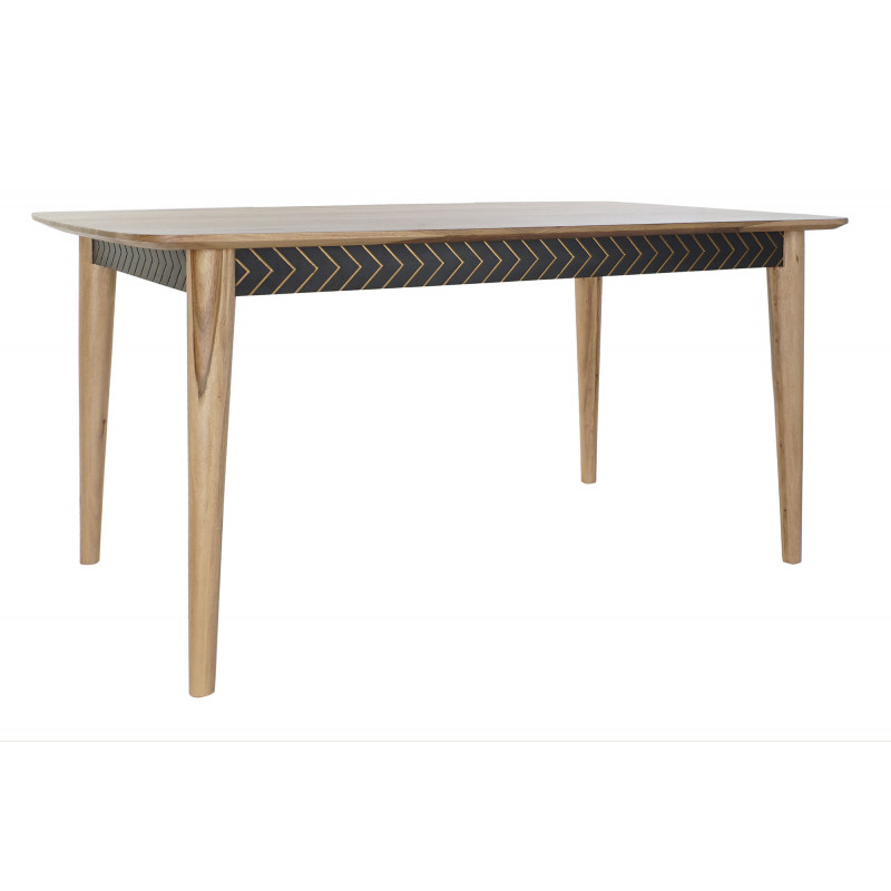 JEBBY modern akác étkezőasztal - 160cm