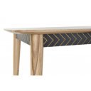 JEBBY modern akác étkezőasztal - 160cm