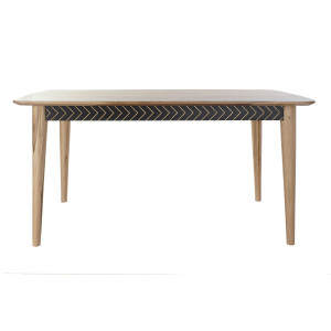 JEBBY modern akác étkezőasztal - 160cm