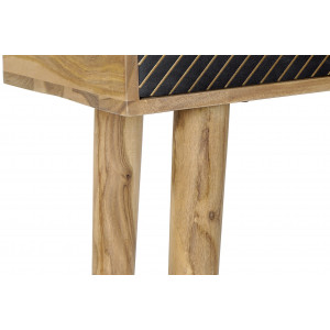 JEBBY modern akác konzolasztal - 105cm