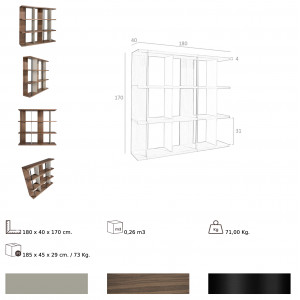 MEZQUITA prémium dió polc- 180cm