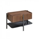 TERUEL exkluzív dió éjjeliszekrény