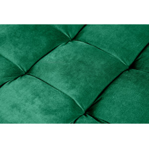 COZY VELVET design bársony puff - smaragd