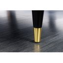 COZY VELVET design bársony puff - okker