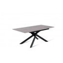 PULSE bővíthető design étkezőasztal - szürke márvány dekor