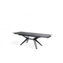 MATCH III design bővíthető kerámia étkezőasztal - szürke márvány