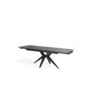 MATCH II design bővíthető kerámia étkezőasztal - szürke márvány