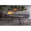 MATCH I design bővíthető kerámia étkezőasztal - szürke márvány