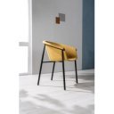 NARI design étkezőszék - antracit/tortora/barna/sárga