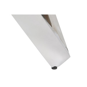 FULMINEO design dohányzóasztal - 90cm -ezüst