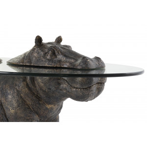 HYPPO design dohányzóasztal - 80cm - réz