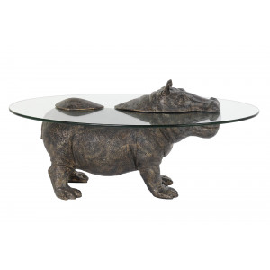HYPPO design dohányzóasztal - 80cm - réz ITEM