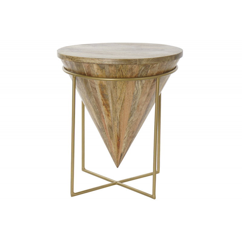 CONO design mangófa lerakóasztal - 45cm