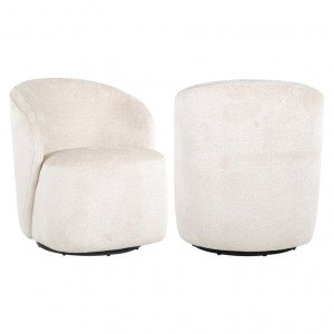 SOFIA design fotel - fehér