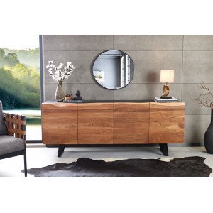 ORGANIC ARTWORK akác komód - 180cm INVICTA