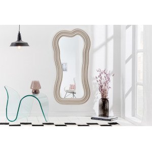 ALICE modern tükör - beige/pink/zöld - 100cm