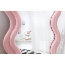 CURVY modern tükör - beige/pink/zöld/fehér - 160cm