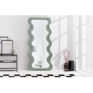 CURVY modern tükör - beige/pink/zöld/fehér - 160cm