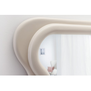 CURVY modern tükör - beige/pink/zöld/fehér - 160cm